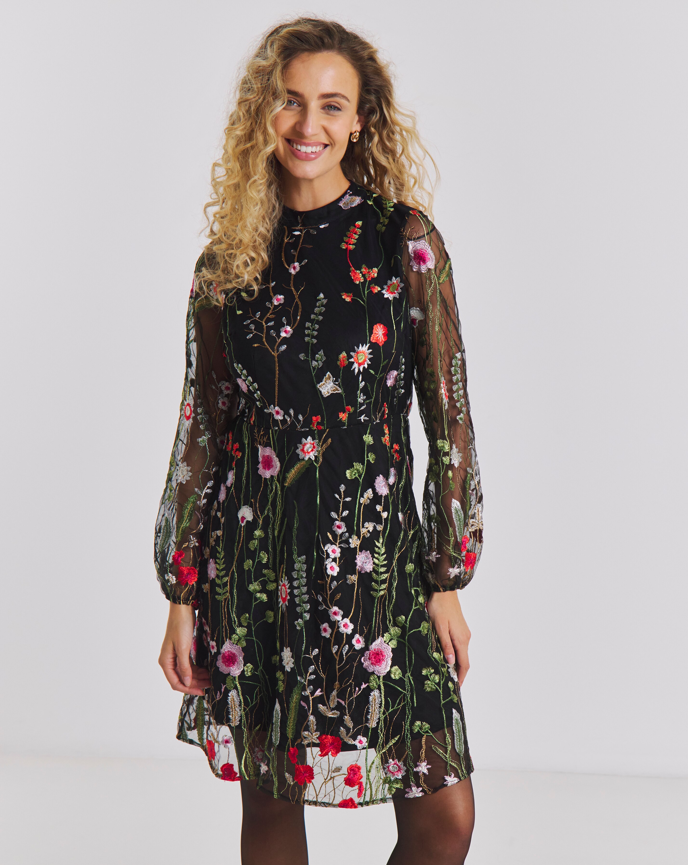 Joe Browns Ophelia Embroidered Dress | JD Williams