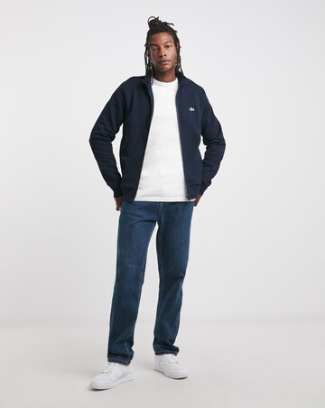 Lacoste Navy Full Zip Sweatshirt