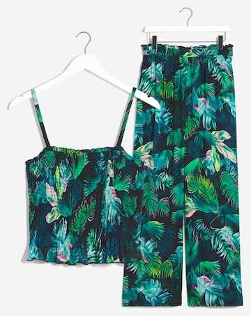 Dark Tropics Beach Co-ord