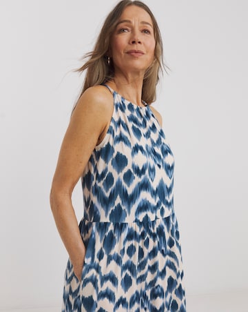 Soft Touch Jersey Halter Neck Maxi Dresss