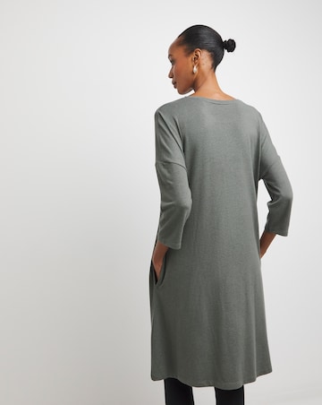 Soft Touch Marl Pocket Short Dress