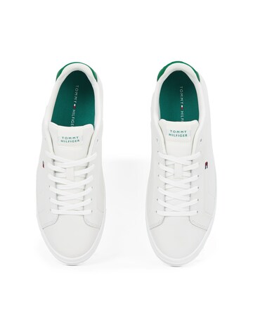 Tommy Hilfiger Icon Court Trainer - Green/Ecru