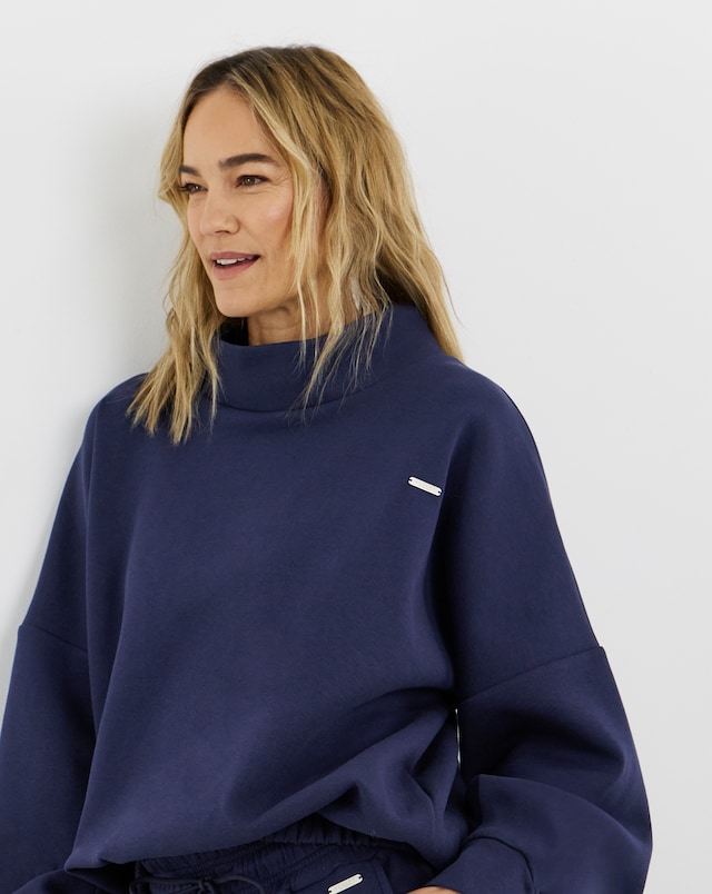Sculpt Activewear High Neck Jumper