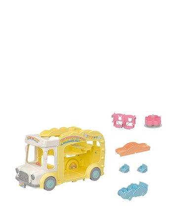 Sylvanian Families Rainbow Fun Nursery Bus