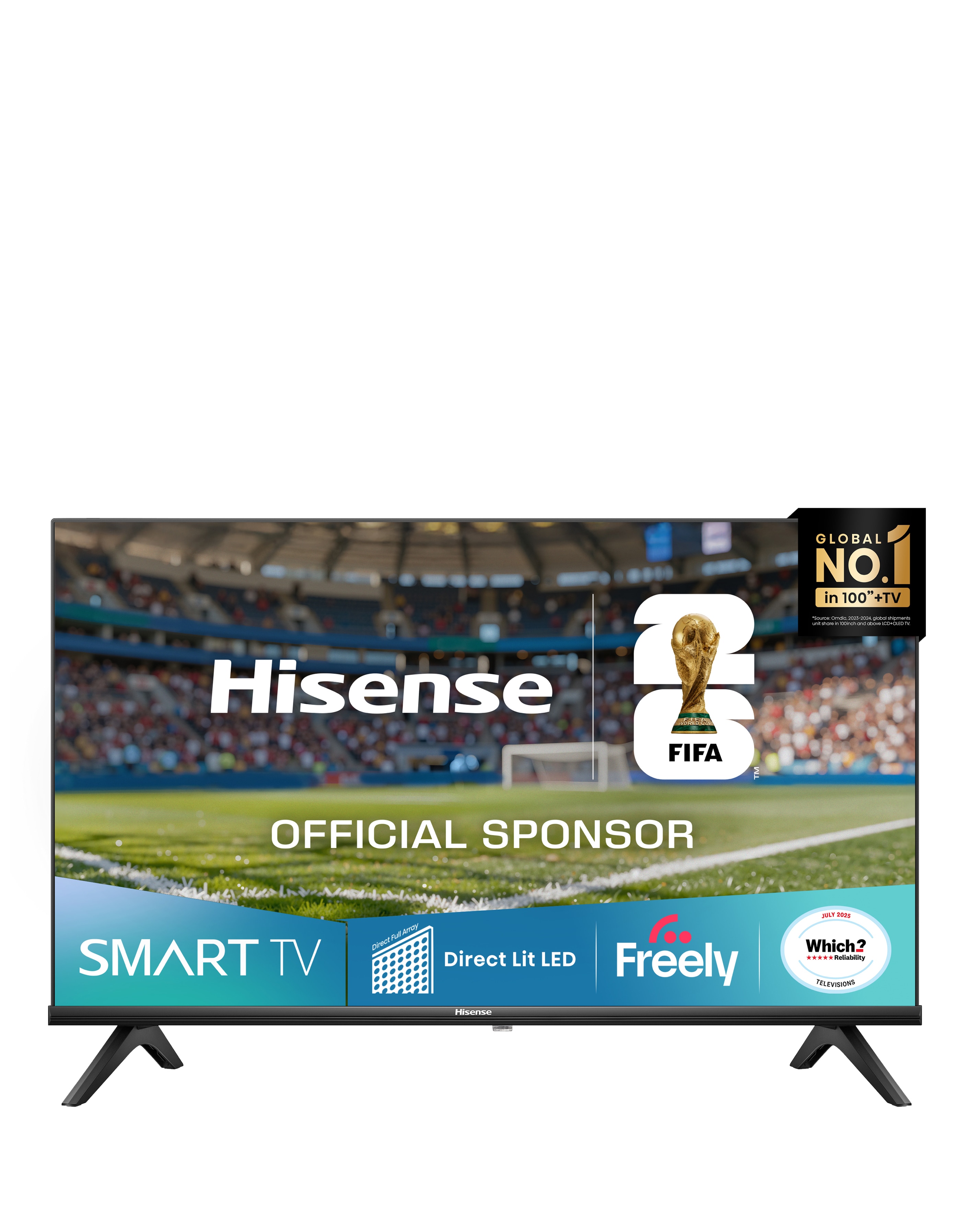 Hisense 32A4QTUK 32in Full HD LED Smart TV with Freely