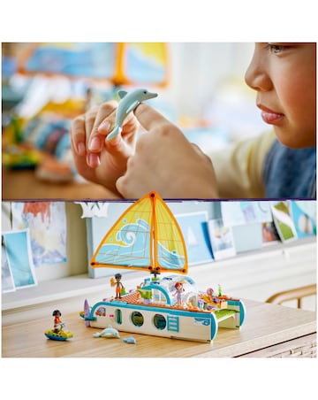 LEGO Friends Travel Boat Adventure, Kids' Building Kit 42664