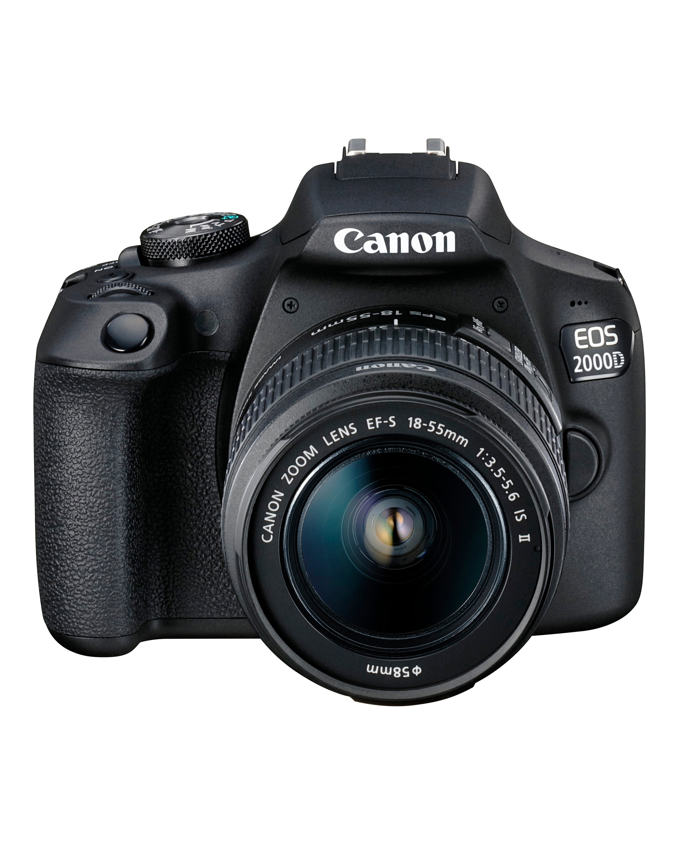 Canon EOS 2000D SLR Camera with EF-S 18-55mm IS II Lens