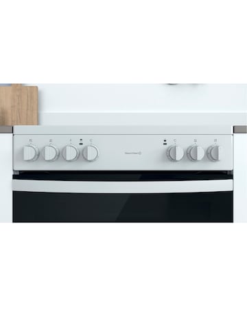 Indesit ID67V9KMW/UK 60cm Electric Double Cooker + Installation