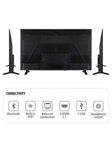 Toshiba 50UV1563DB 50in 4k Ultra HD Smart TV with Freely