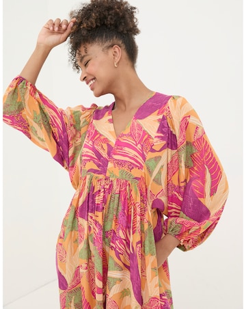 FatFace Jocelyn Tropical Floral Midi Dress