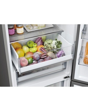 Haier Series 5 HDPW5620CNPD WiFi 205cm 70/30 Fridge Freezer Inox + Install