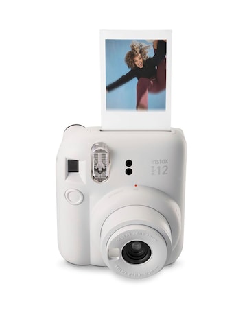 Fujifilm Instax Mini 12 Instant Camera - Clay White