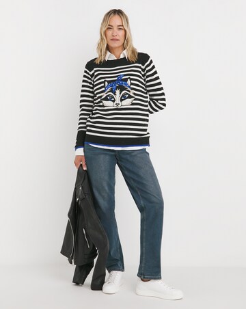 Joe Browns Curiously Cute Racoon Jumper