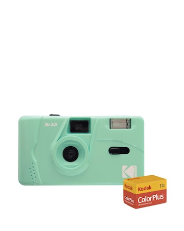 Kodak M35 Reusable Camera Bundle with 36 Exposure Film Pack - Mint Green