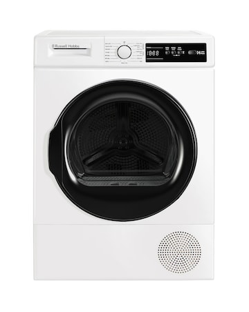 Russell Hobbs RH9HPTD111W, 9kg, Heat Pump Tumble Dryer - White