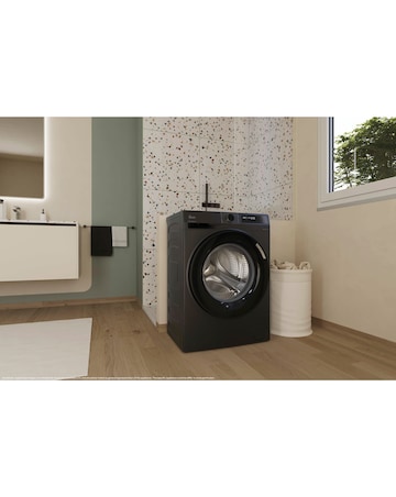 Hoover Pro Wash HBR 411BL9G-80 11kg Washing Machine 1400rpm - Graphite + Install