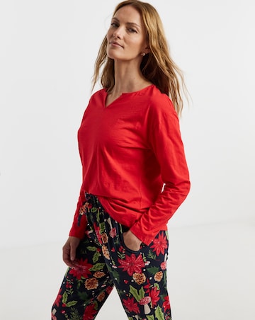 JD Williams (2 Pack) Cotton Festive Print Pyjama Sets