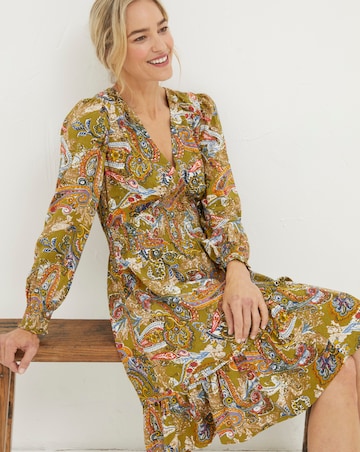FatFace Farah Prairie Paisley Dress