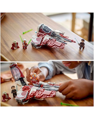 LEGO Star Wars Ahsoka's Jedi Interceptor Building Toy 75401