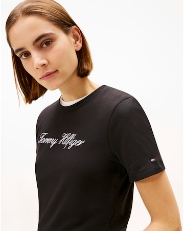 Tommy Hilfiger Script Crew Neck Tee