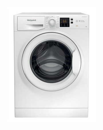 Hotpoint Anti-Stain NSWM 846 W UK 8kg,1400rpm Washing Machine - White