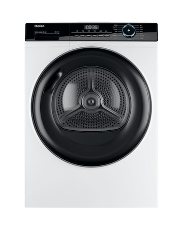 Haier HD90-A2939S 9kg Heat Pump Tumble Dryer Slate + Install