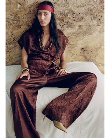 MANGO TIE WAIST VEST