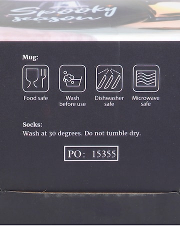 Spooky Season Mug and Socks Set