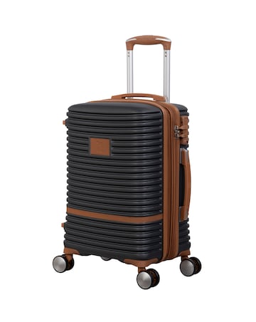 IT Luggage Replicating Cabin Suitcase - Charcoal