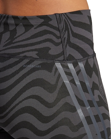 adidas Optime TrainIcons Jacquard 3 Stripes Leggings