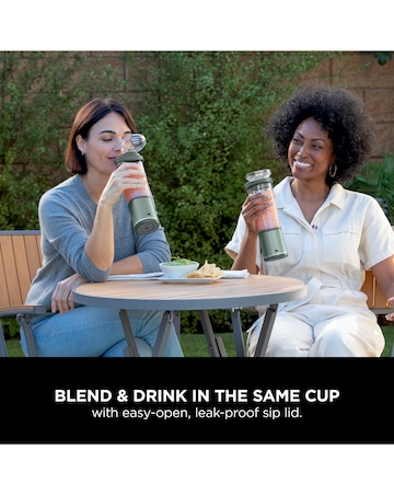 Ninja Blast Cordless Portable Blender Forest Green BC151UKEM