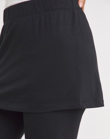 Joe Browns Black Essential 2 in 1 Skirt Legging