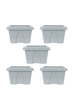 Wham Upcycled 14L Box &amp; Lid 5Pk