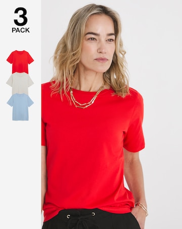 3 Pack Crew Neck T-Shirts