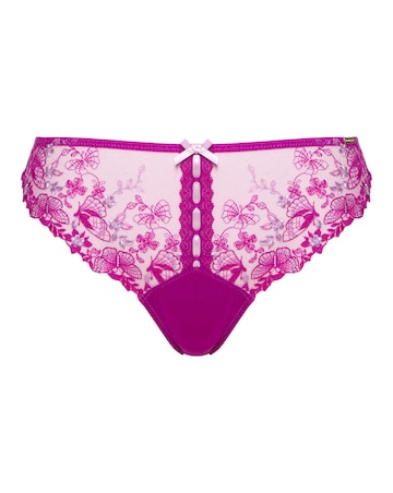 Joanna Hope Butterfly Embroidery Midi Briefs