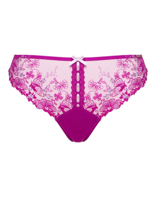 Joanna Hope Butterfly Embroidery Midi Briefs