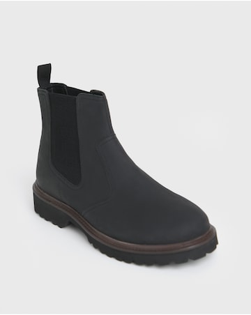 Leather Chelsea Boot Wide