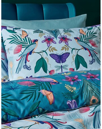 Catherine Lansfield Mya Tropical Birds Duvet Set