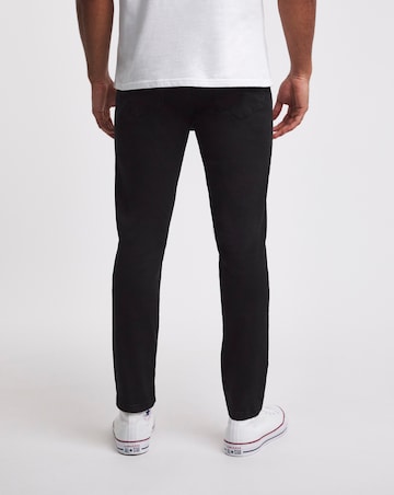 Black Skinny Fit Stretch Jeans