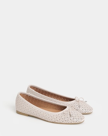 Antigua Lasercut Ballerina - Wide Fit (E)