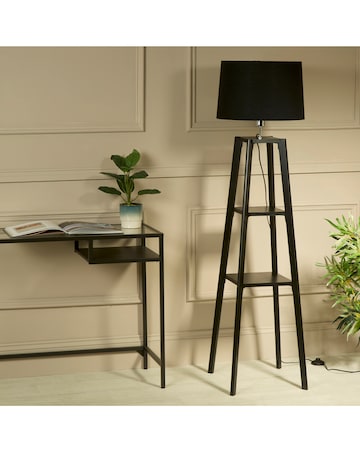 Gray & Osbourn Lincoln Shelf Floor Lamp