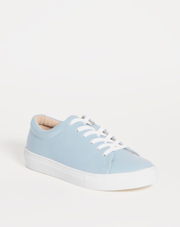 Boston Lace to Toe Trainer - Wide Fit (E)