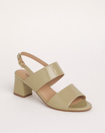 Cushion Walk Block Heeled Sandals EEE Fit