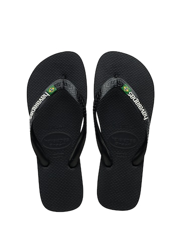 Havaianas Basil Logo Flip Flops - Green