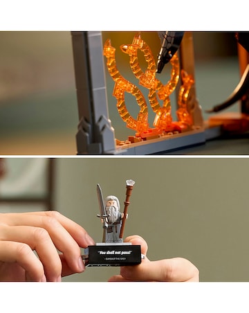 LEGO Icons The Lord of the Rings: Balrog Book Nook Film Memorabilia 10367