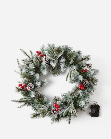 Salzburg Pre-Lit Wreath