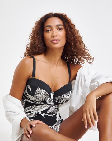 MAGISCULPT Bandeau Tummy Control Swimsuit