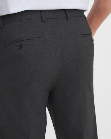 Regular Fit Plain Front Stretch Trouser