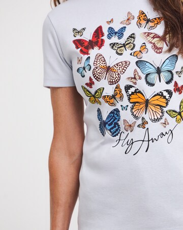 Joe Browns Beautiful Butterfly Rib Tee