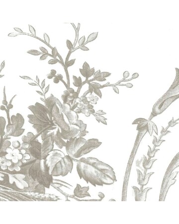 Laura Ashley Tuileries Dark Dove Grey Wallpaper